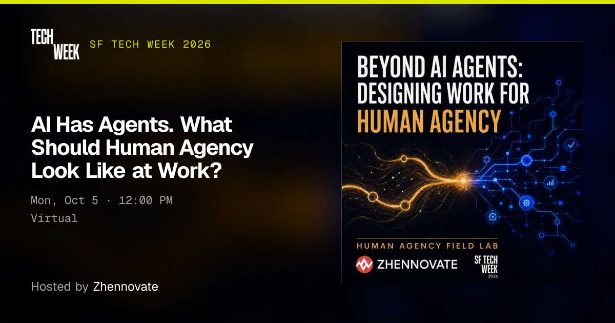 AI Has Agents. What Should Human Agency Look Like at Work?